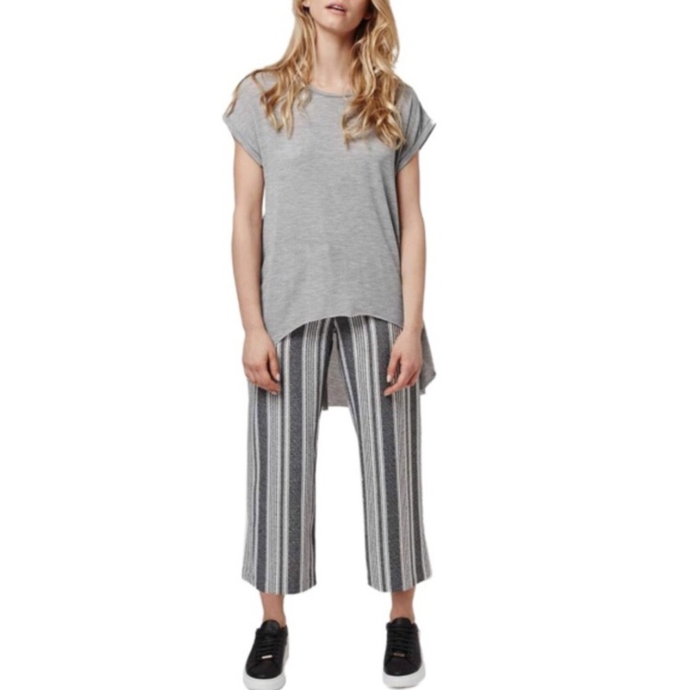 NWT Topshop split back high low tee - Picture 3 of 8